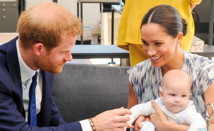 Archie, Meghan Markle i książę Harry, fot. East News/SPLASH NEWS