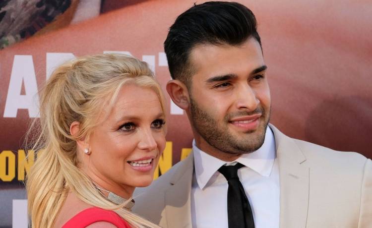 Britney Spears i Sam Asghari, fot. Jen Lowery/SplashNews.com/East News