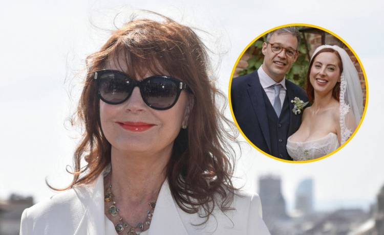 Susan Sarandon, fot. PAP/Abaca Zdjęcie ze ślubu Evy Amurri, fot. Instagram