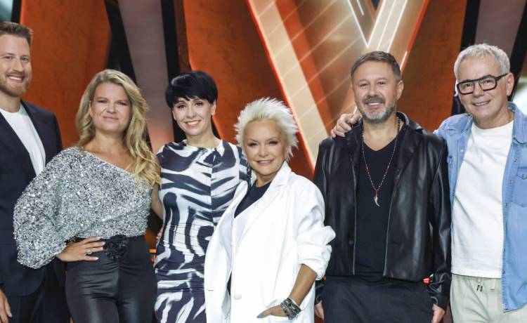 Jury i prowadzący „The Voice Senior”. Fot. AKPA